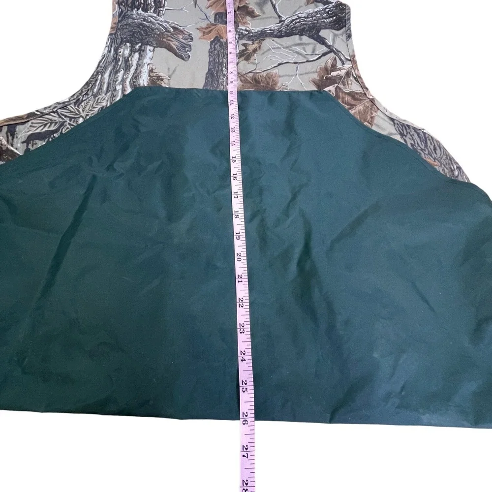 Ozark Trail Hunting Vest Mens Large Camouflage Zip Hiking Fishing‎ Outdoors EUC